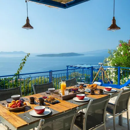 Balcony - Lefkada-travel Villa