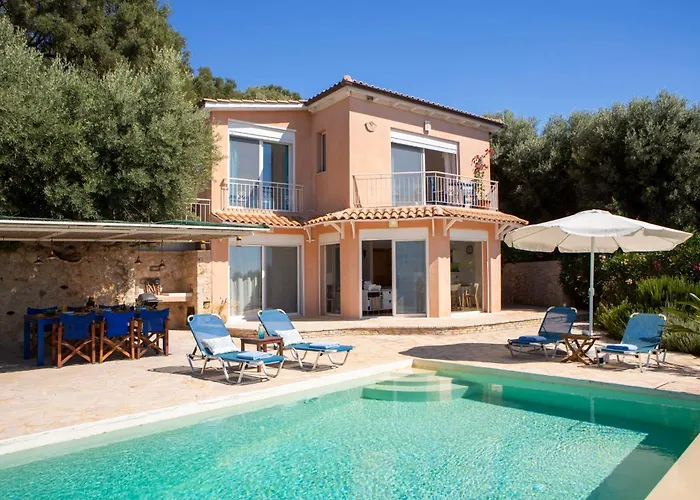 别墅 Balcony - Lefkada-travel *