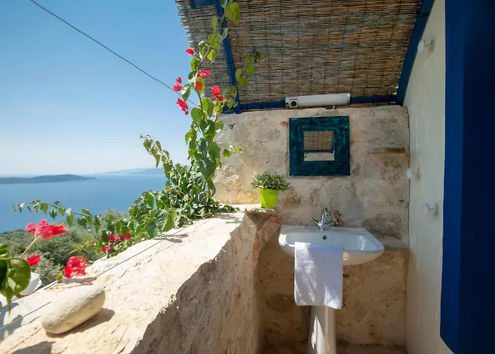 别墅 Balcony - Lefkada-travel
